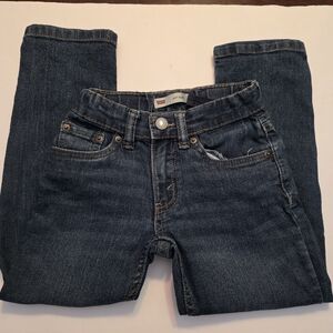 Levis Boys Blue Denim Jeans Size 6 Reg 511 Slim